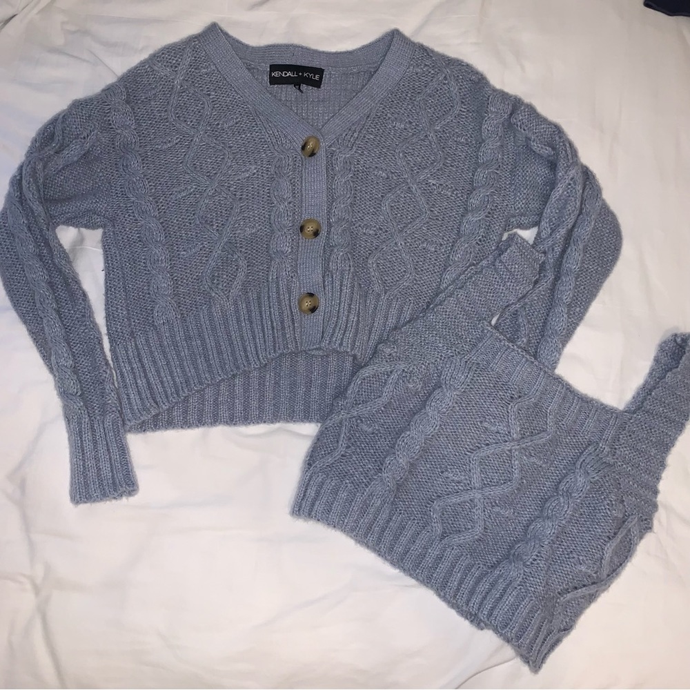 Kylie and Kendall sweater set